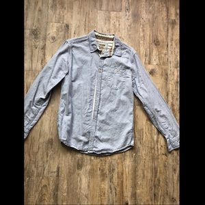 Forever 21 button down shirt with elbow pads